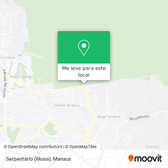 Serpentário (Musa) mapa