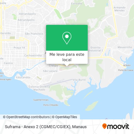 Suframa - Anexo 2 (CGMEC / CGIEX) mapa