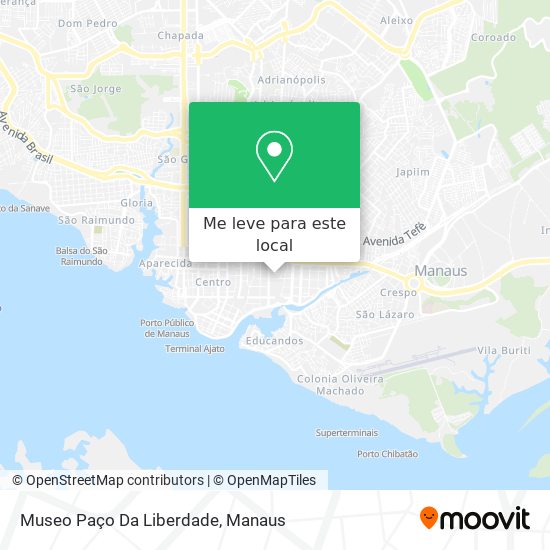 Museo Paço Da Liberdade mapa