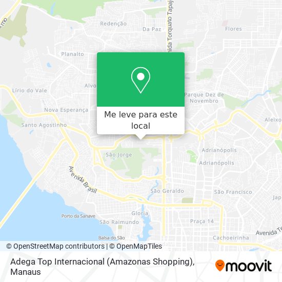 Adega Top Internacional (Amazonas Shopping) mapa