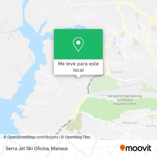 Serra Jet Ski Oficina mapa