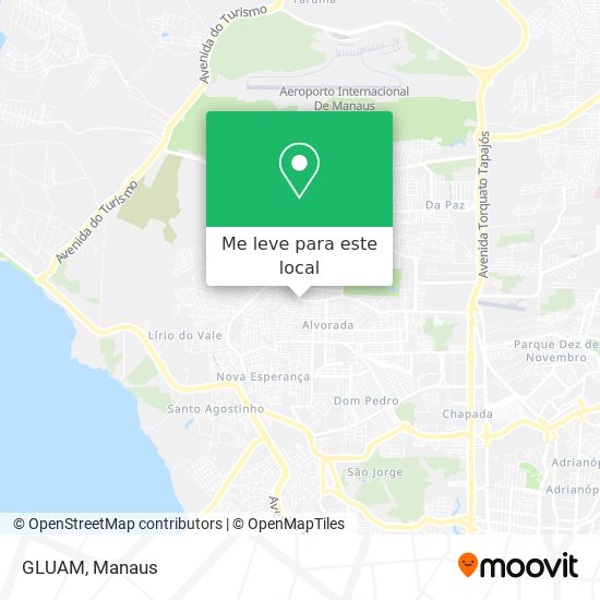 GLUAM mapa