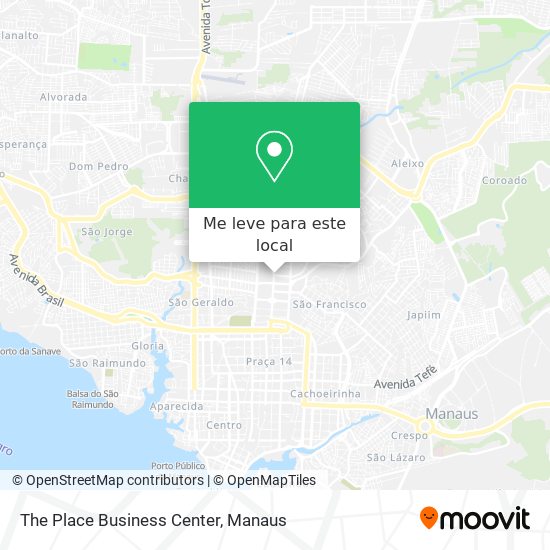 The Place Business Center mapa