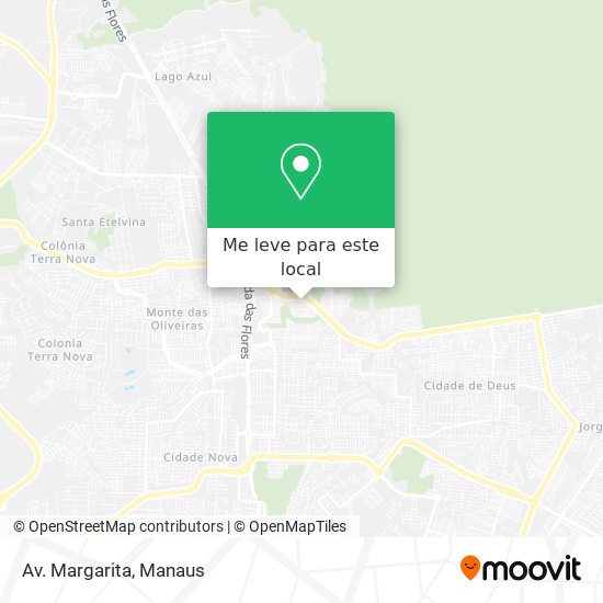 Av. Margarita mapa