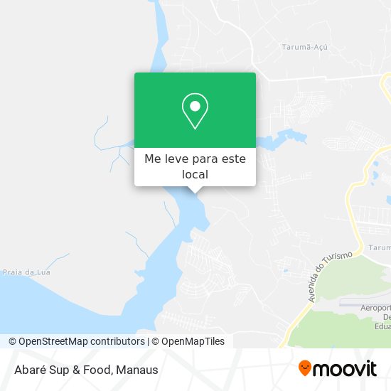 Abaré Sup & Food mapa