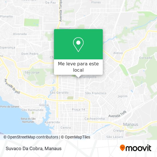 Suvaco Da Cobra mapa