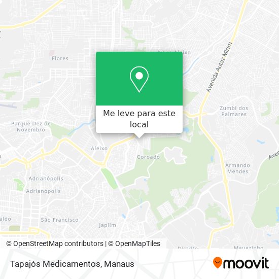 Tapajós Medicamentos mapa