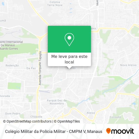 Colégio Militar da Polícia Militar - CMPM V mapa