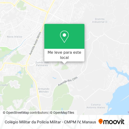 Colégio Militar da Polícia Militar - CMPM IV mapa