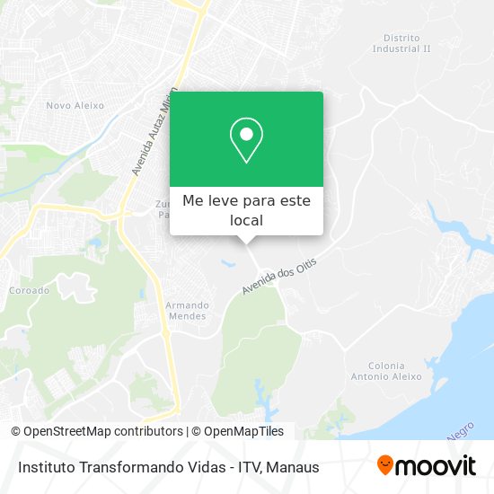 Instituto Transformando Vidas - ITV mapa