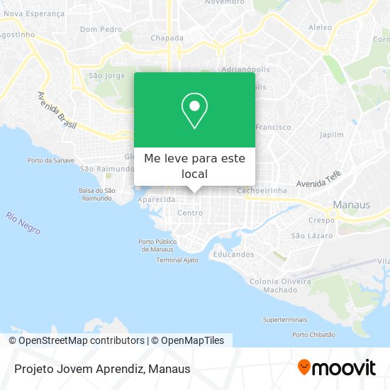 Projeto Jovem Aprendiz mapa