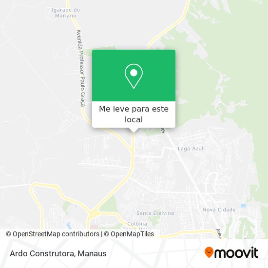 Ardo Construtora mapa