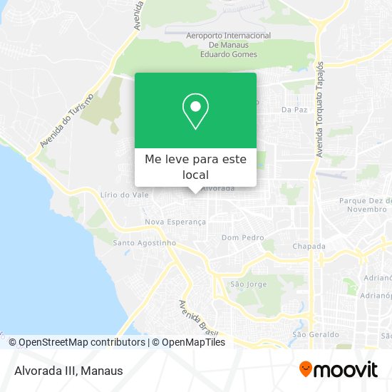 Alvorada III mapa