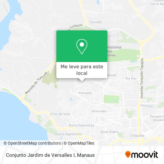 Conjunto Jardim de Versalles I mapa