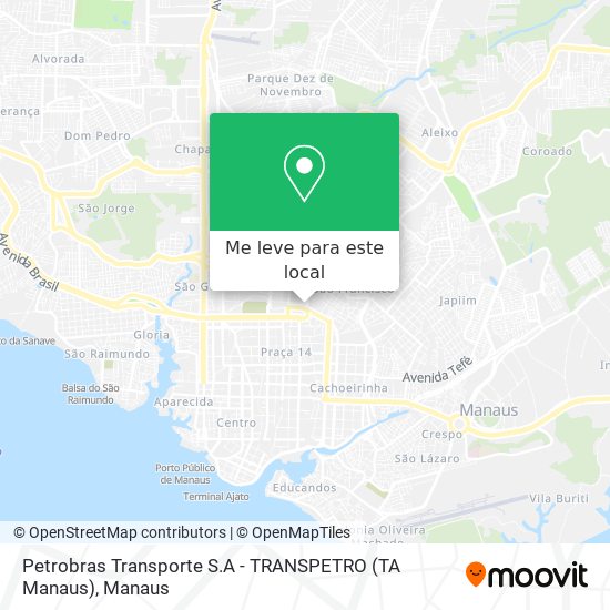 Petrobras Transporte S.A - TRANSPETRO (TA Manaus) mapa