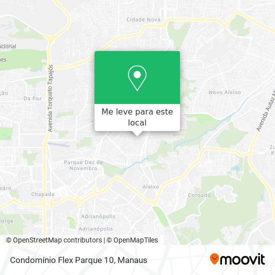 Condomínio Flex Parque 10 mapa