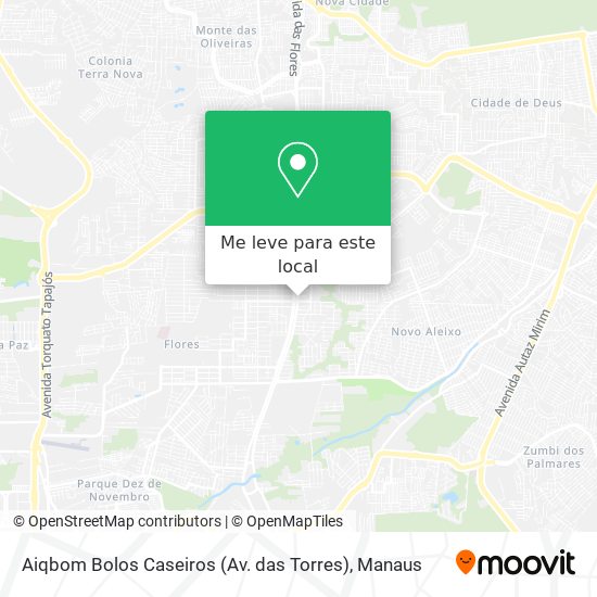 Aiqbom Bolos Caseiros (Av. das Torres) mapa