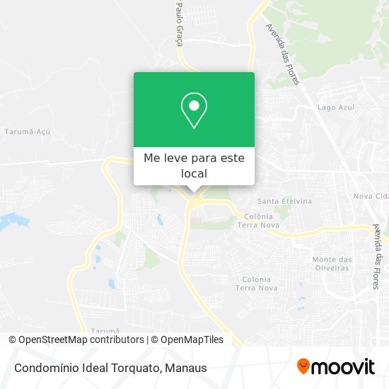 Condomínio Ideal Torquato mapa