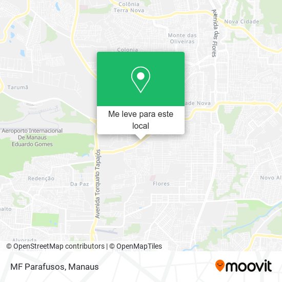 MF Parafusos mapa