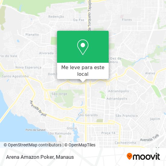 Arena Amazon Poker mapa