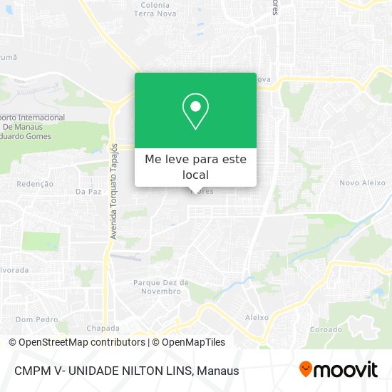 CMPM V- UNIDADE NILTON LINS mapa