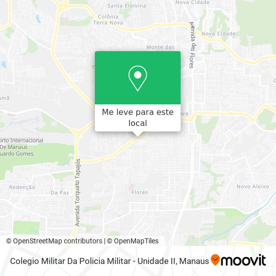 Colegio Militar Da Policia Militar - Unidade II mapa