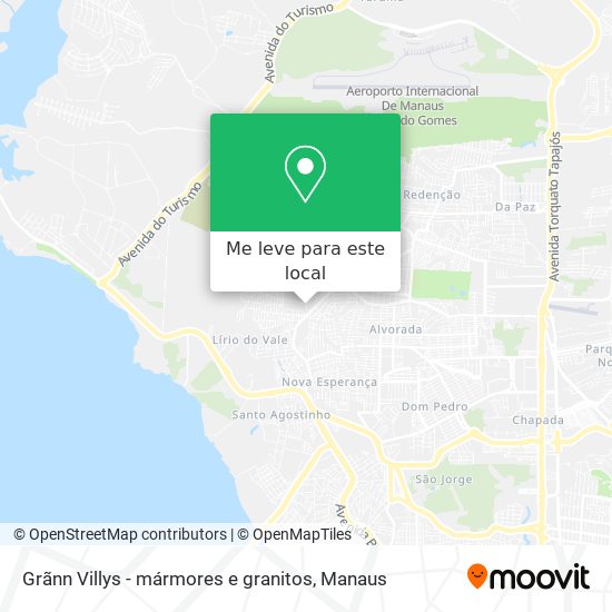 Grãnn Villys - mármores e granitos mapa