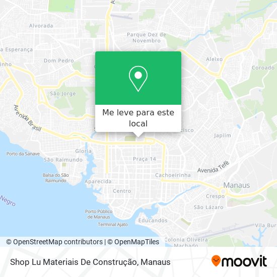 Shop Lu Materiais De Construção mapa