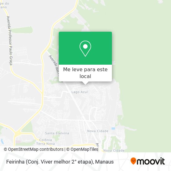 Feirinha (Conj. Viver melhor 2° etapa) mapa