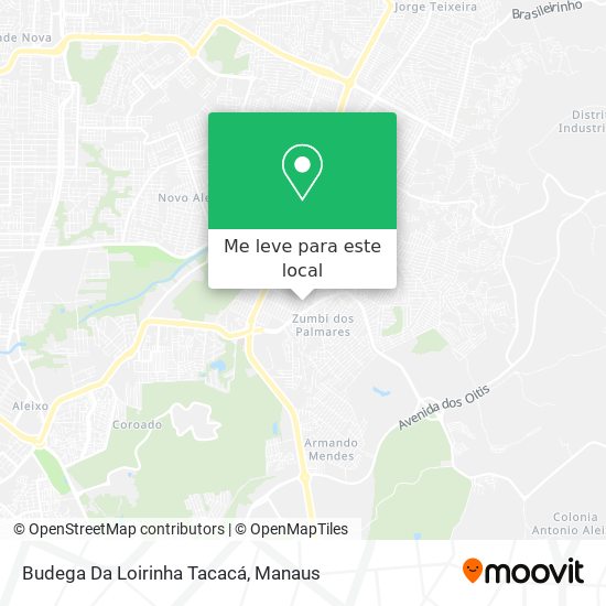 Budega Da Loirinha Tacacá mapa