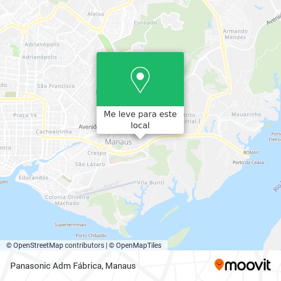 Panasonic Adm Fábrica mapa