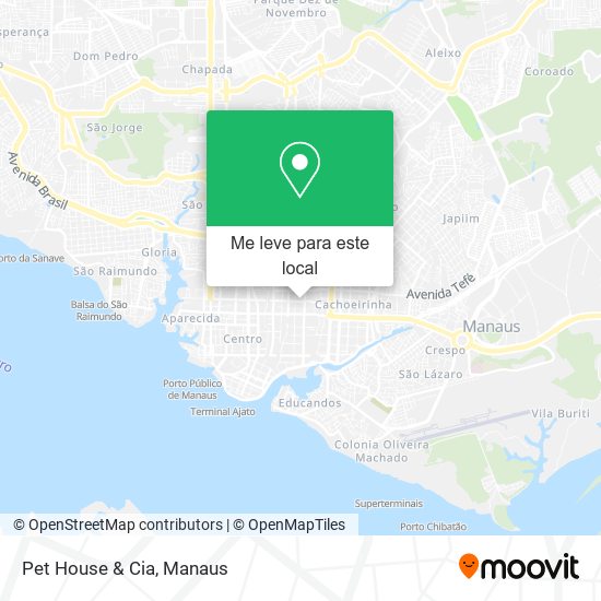 Pet House & Cia mapa