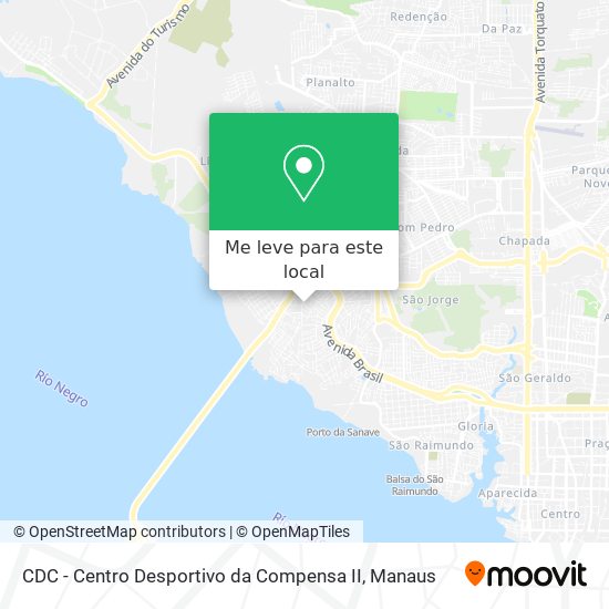 CDC - Centro Desportivo da Compensa II mapa
