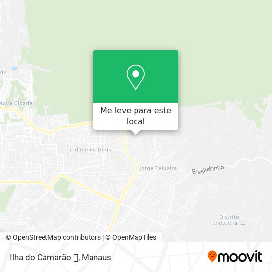 Ilha do Camarão 🍤 mapa