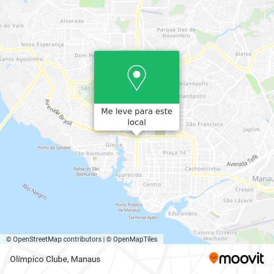 Olímpico Clube mapa