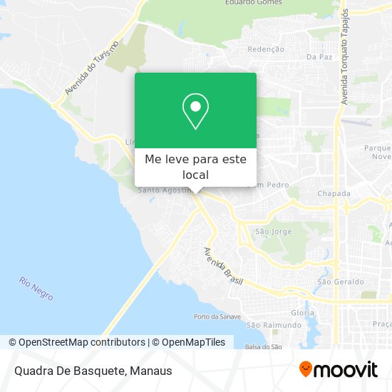 Quadra De Basquete mapa