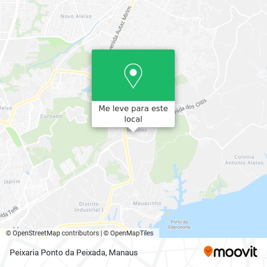 Peixaria Ponto da Peixada mapa