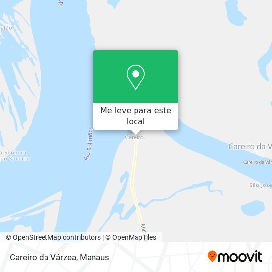 Careiro da Várzea mapa