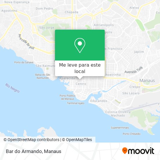 Bar do Armando mapa