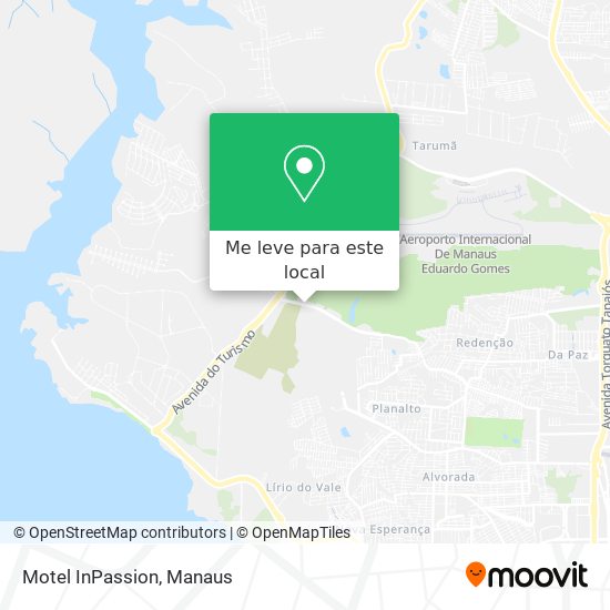 Motel InPassion mapa