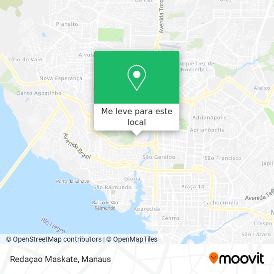 Redaçao Maskate mapa