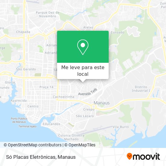 Só Placas Eletrônicas mapa