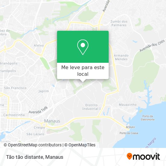Tão tão distante mapa