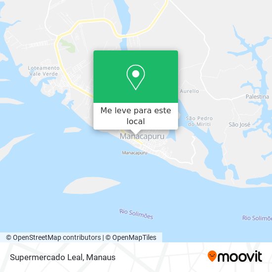 Supermercado Leal mapa