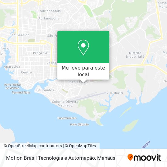 Motion Brasil Tecnologia e Automação mapa
