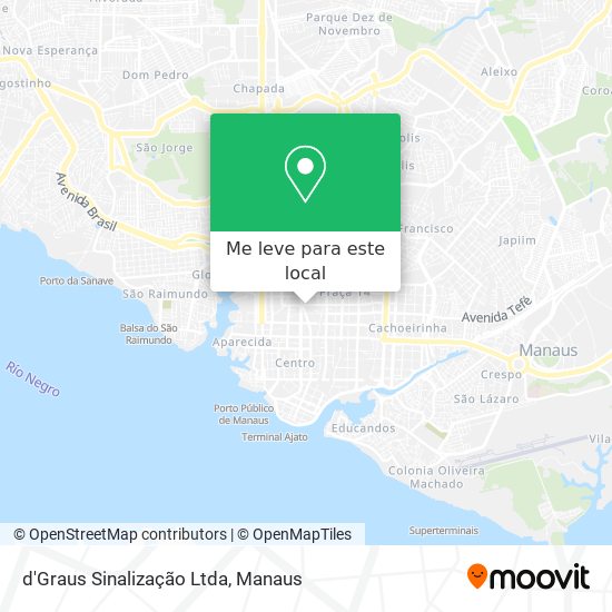 d'Graus Sinalização Ltda mapa