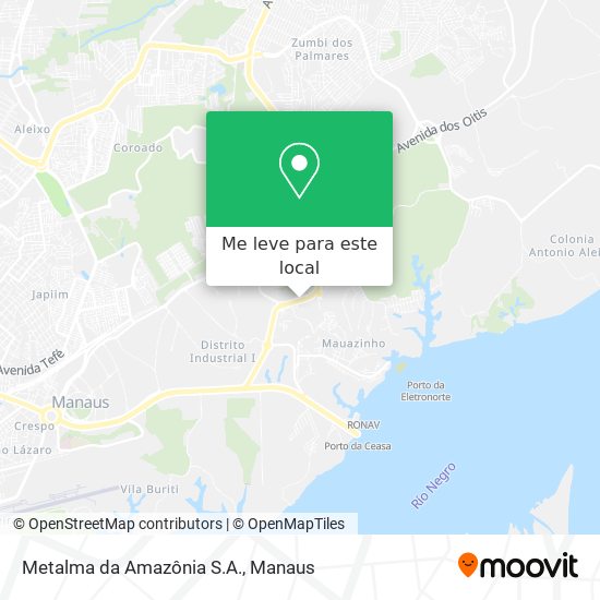 Metalma da Amazônia S.A. mapa