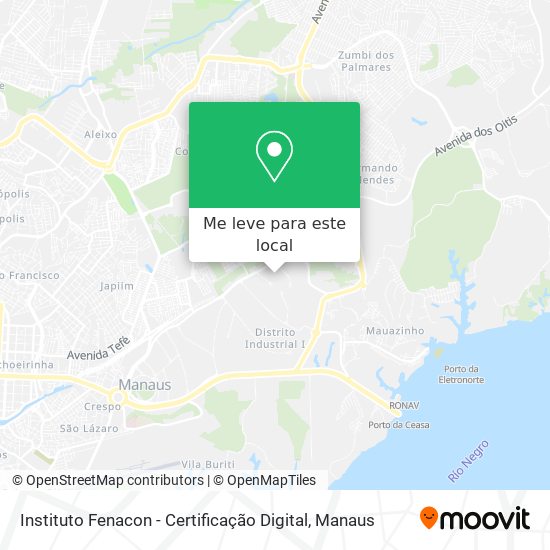 Instituto Fenacon - Certificação Digital mapa
