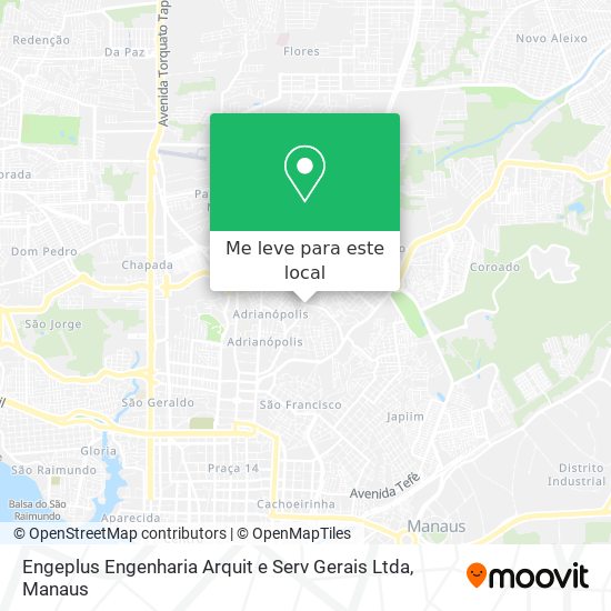 Engeplus Engenharia Arquit e Serv Gerais Ltda mapa