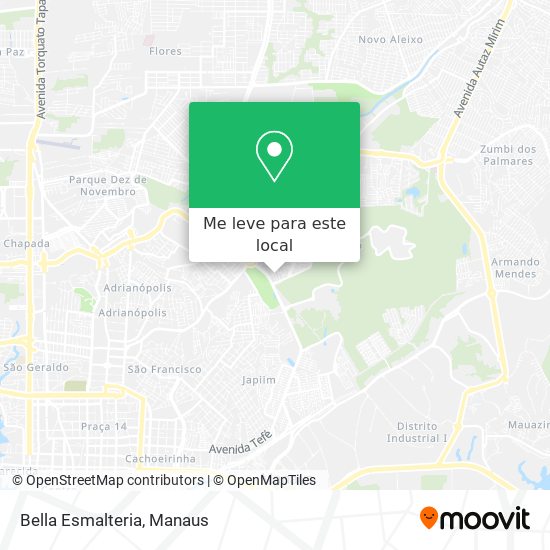 Bella Esmalteria mapa